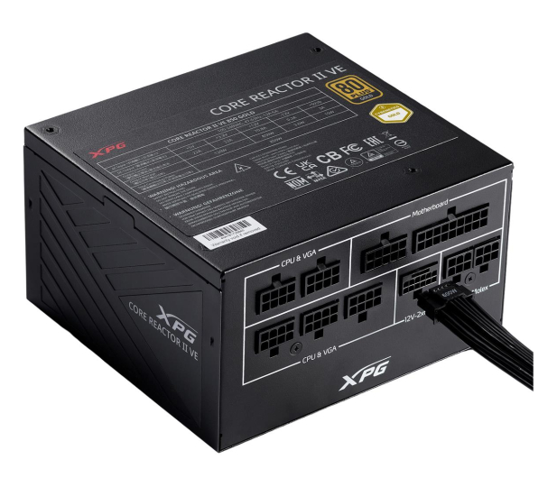 XPG Core Reactor II VE 850W 80 Plus Gold ATX 3.1 - 1313263 - zdjęcie 5